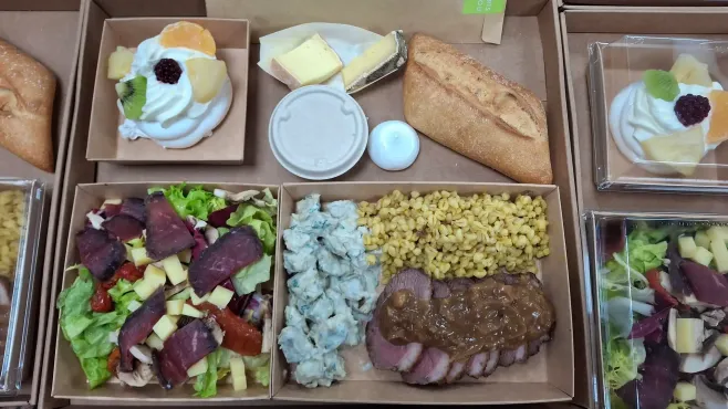 plateau repas viande voiron