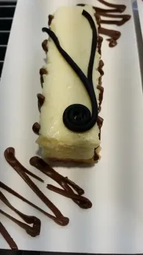 Biscuit et crème aux fruits Voiron