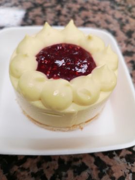 Entremet framboise Voiron