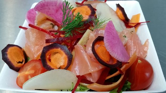 Entrée saumon Voiron