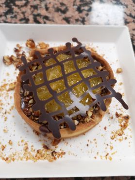 Tartelette chocolat orange Voiron